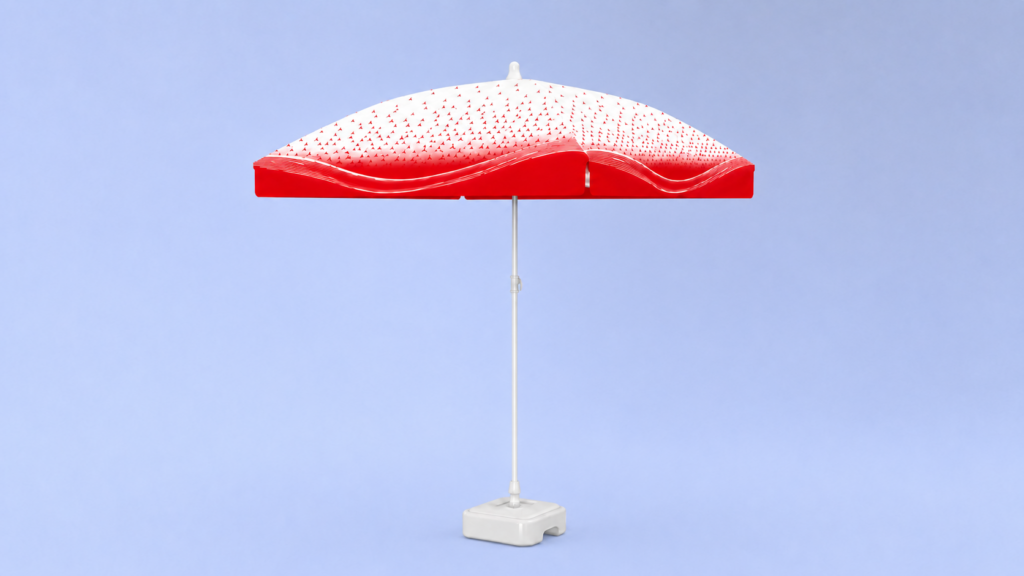 Parasol plażowy kwadratowy